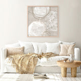 Shop Natural Vibe II (Square) Art Print a painted abstract themed wall art print from The Print Emporium wall artwork collection - Buy Australian made fine art painting style poster and framed prints for the home and your interior decor room, TPE-PC-EW831-AP