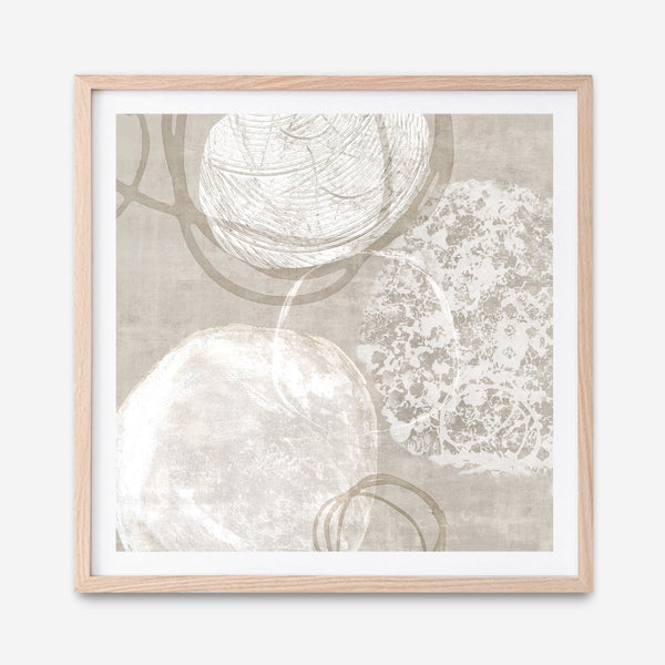 Shop Natural Vibe II (Square) Art Print a painted abstract themed wall art print from The Print Emporium wall artwork collection - Buy Australian made fine art painting style poster and framed prints for the home and your interior decor room, TPE-PC-EW831-AP