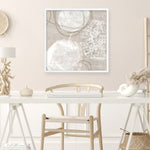 Shop Natural Vibe II (Square) Art Print a painted abstract themed wall art print from The Print Emporium wall artwork collection - Buy Australian made fine art painting style poster and framed prints for the home and your interior decor room, TPE-PC-EW831-AP