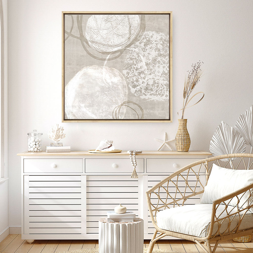 Shop NF Vibe II (Square) Canvas Print a painted abstract themed framed canvas wall art print from The Print Emporium artwork collection - Buy Australian made fine art painting style stretched canvas prints for the home and your interior decor space, TPE-PC-EW831-CA-40X40-NF