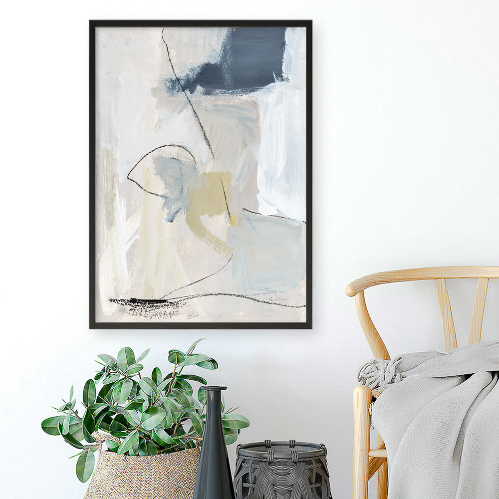 Shop Neutral Abstract I Art Print a painted abstract themed wall art print from The Print Emporium wall artwork collection - Buy Australian made fine art painting style poster and framed prints for the home and your interior decor room, TPE-WA-69763-AP