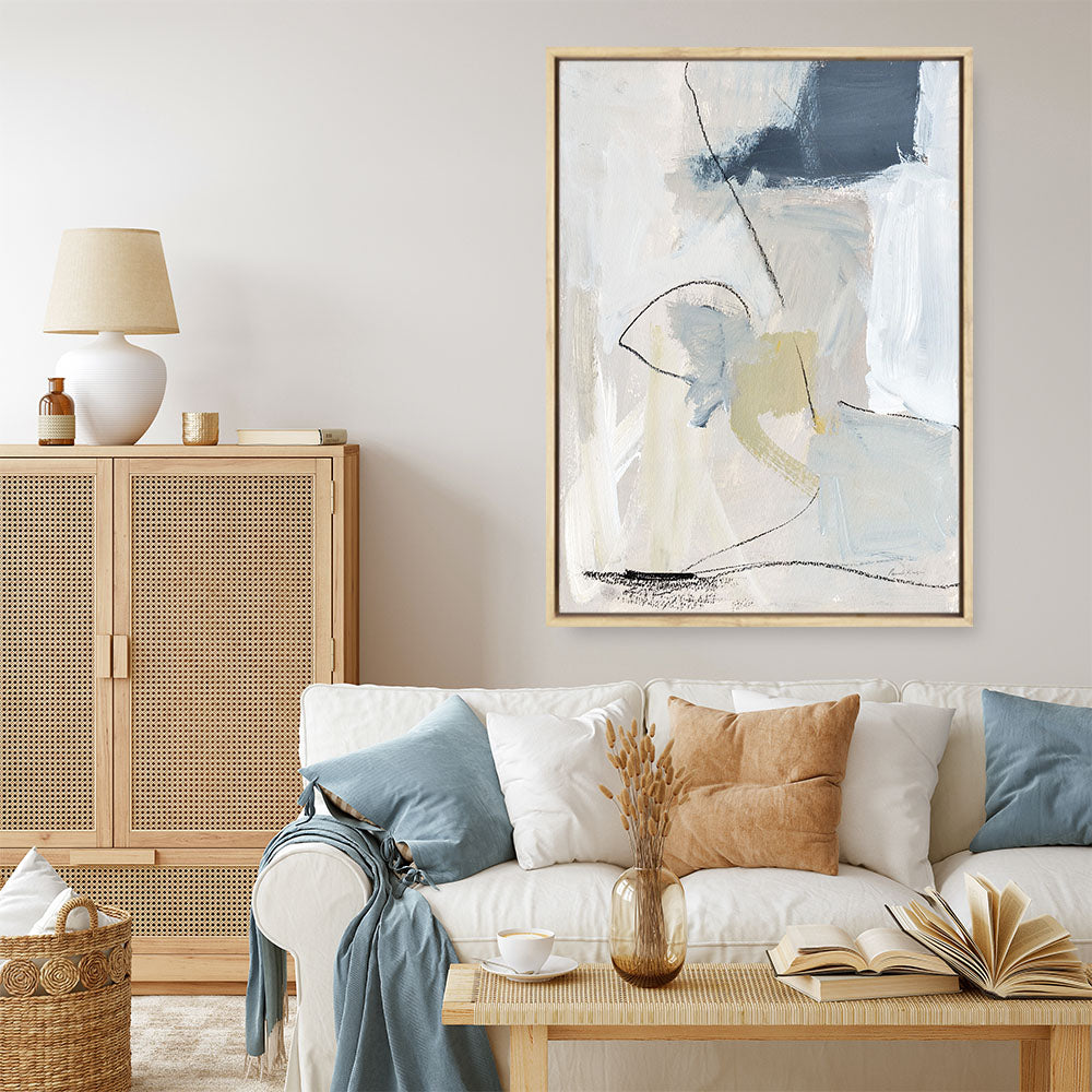 Shop Neutral Abstract I Canvas Print a painted abstract themed framed canvas wall art print from The Print Emporium artwork collection - Buy Australian made fine art painting style stretched canvas prints for the home and your interior decor space, TPE-WA-69763-CA-35X46-NF