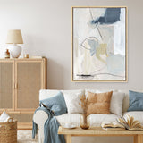 Shop Neutral Abstract I Canvas Print a painted abstract themed framed canvas wall art print from The Print Emporium artwork collection - Buy Australian made fine art painting style stretched canvas prints for the home and your interior decor space, TPE-WA-69763-CA-35X46-NF