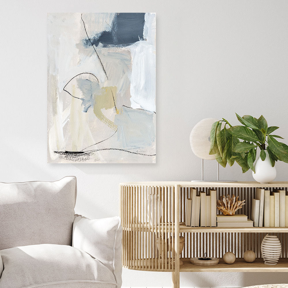 Shop Neutral Abstract I Canvas Print a painted abstract themed framed canvas wall art print from The Print Emporium artwork collection - Buy Australian made fine art painting style stretched canvas prints for the home and your interior decor space, TPE-WA-69763-CA-35X46-NF