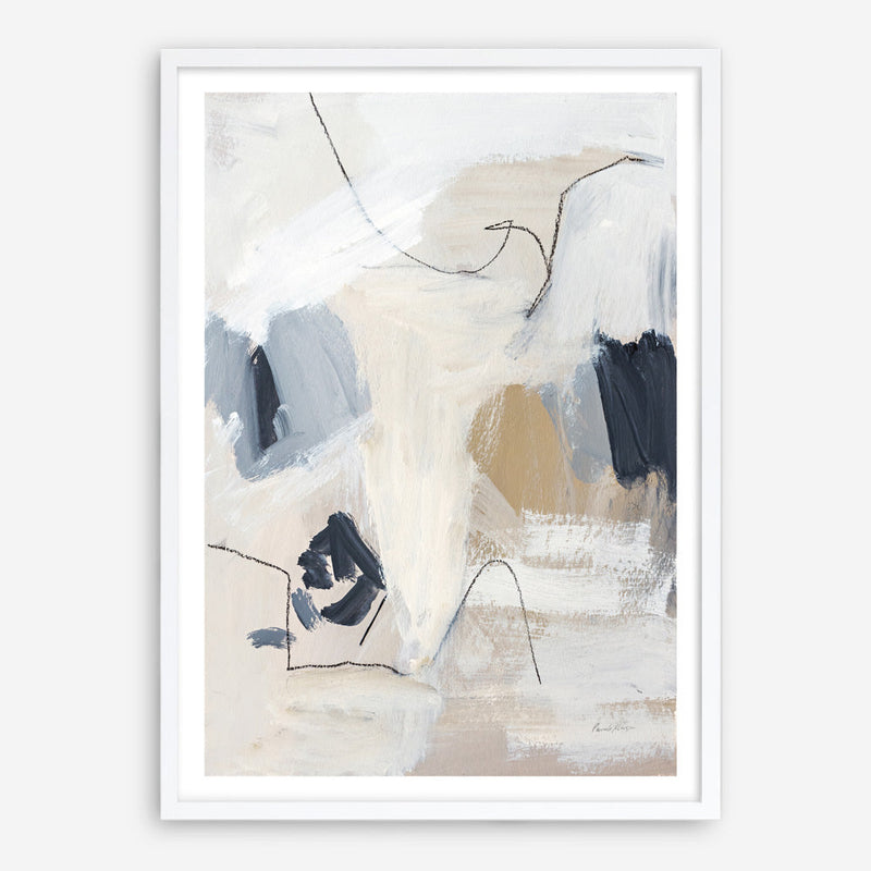 Shop Neutral Abstract II Art Print a painted abstract themed wall art print from The Print Emporium wall artwork collection - Buy Australian made fine art painting style poster and framed prints for the home and your interior decor room, TPE-WA-69764-AP