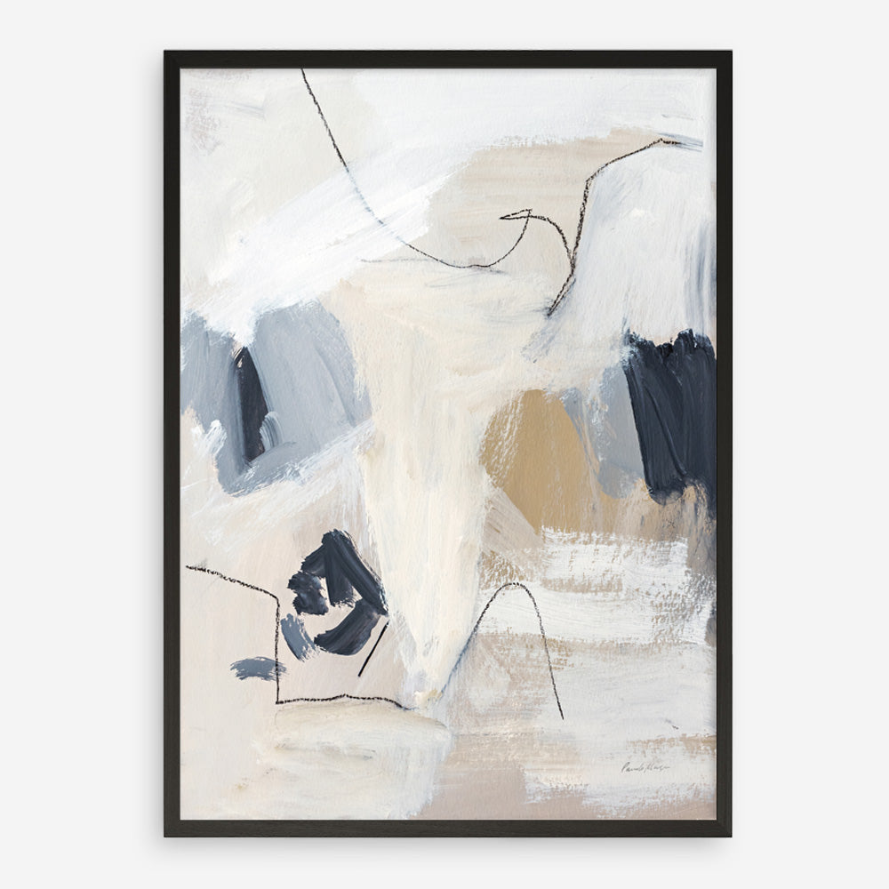 Shop Neutral Abstract II Art Print a painted abstract themed wall art print from The Print Emporium wall artwork collection - Buy Australian made fine art painting style poster and framed prints for the home and your interior decor room, TPE-WA-69764-AP