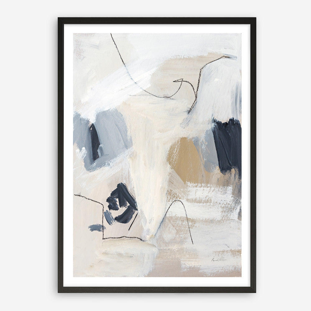 Shop Neutral Abstract II Art Print a painted abstract themed wall art print from The Print Emporium wall artwork collection - Buy Australian made fine art painting style poster and framed prints for the home and your interior decor room, TPE-WA-69764-AP