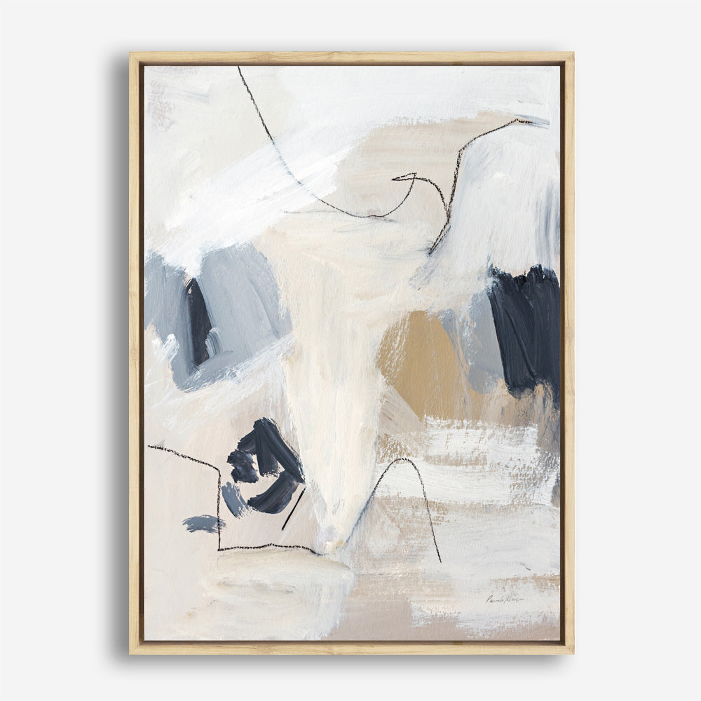 Shop Neutral Abstract II Canvas Print a painted abstract themed framed canvas wall art print from The Print Emporium artwork collection - Buy Australian made fine art painting style stretched canvas prints for the home and your interior decor space, TPE-WA-69764-CA-35X46-NF