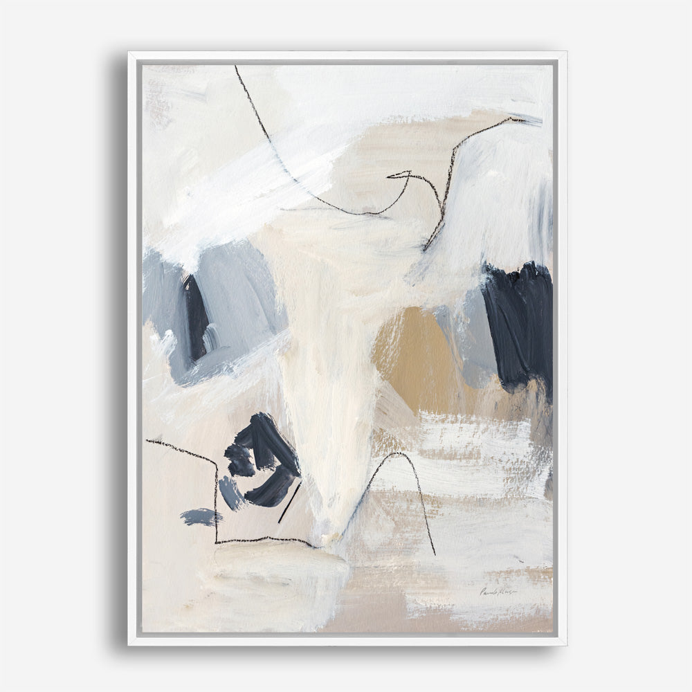 Shop Neutral Abstract II Canvas Print a painted abstract themed framed canvas wall art print from The Print Emporium artwork collection - Buy Australian made fine art painting style stretched canvas prints for the home and your interior decor space, TPE-WA-69764-CA-35X46-NF