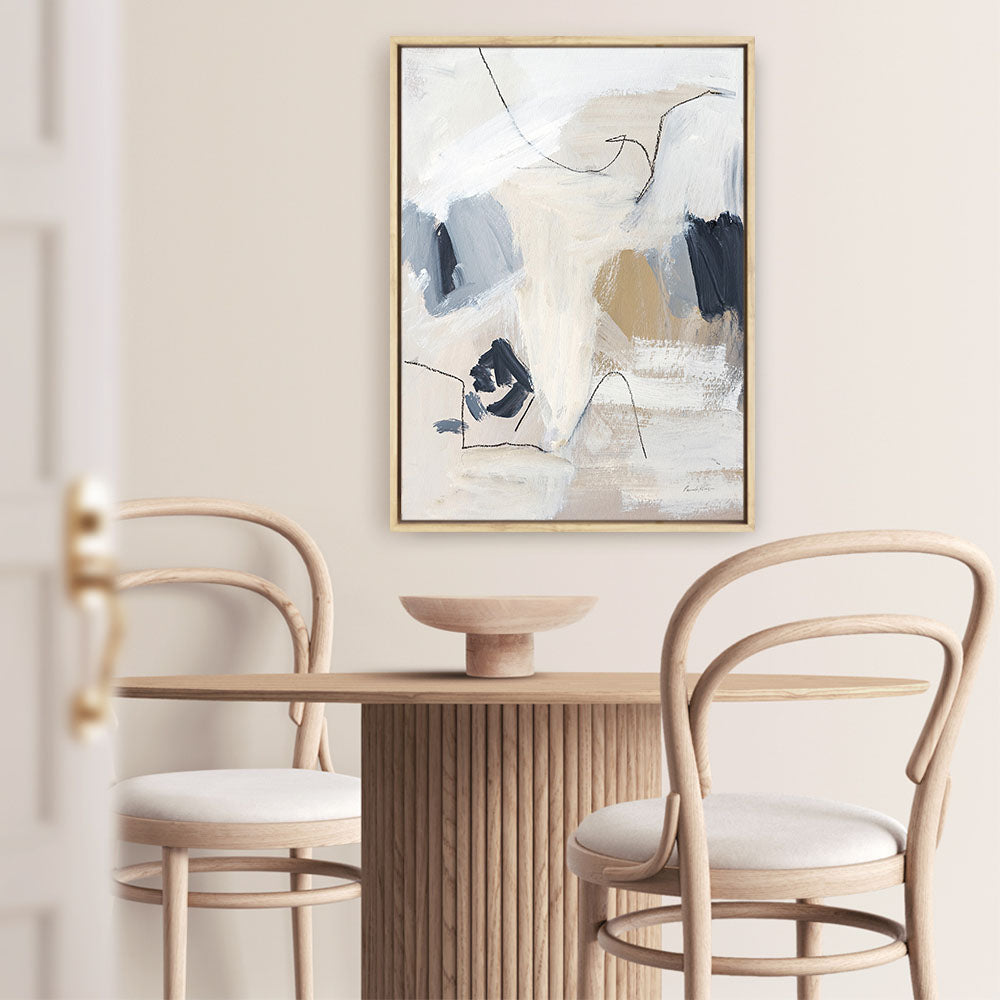 Shop Neutral Abstract II Canvas Print a painted abstract themed framed canvas wall art print from The Print Emporium artwork collection - Buy Australian made fine art painting style stretched canvas prints for the home and your interior decor space, TPE-WA-69764-CA-35X46-NF