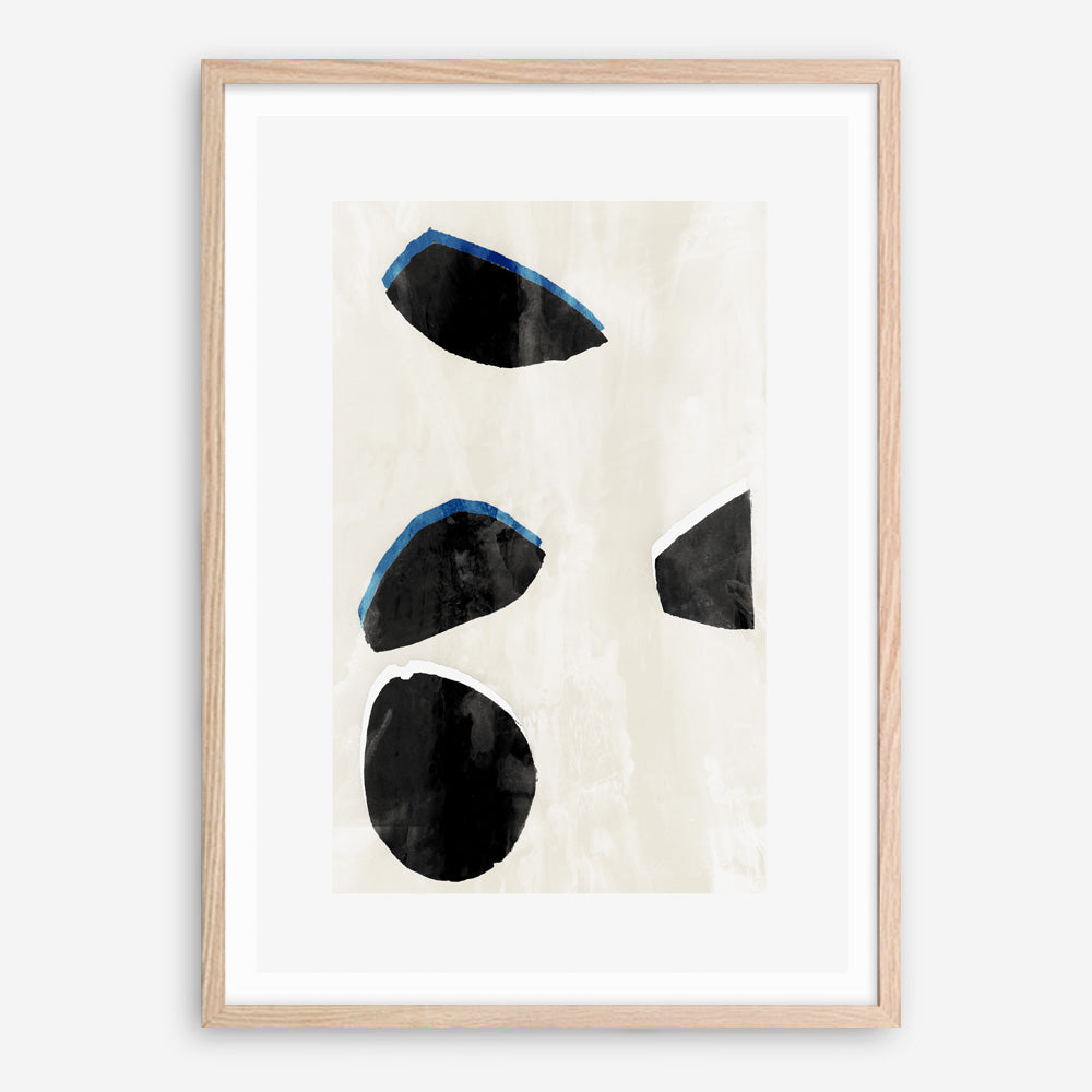 Shop Neutral Black And White I Art Print a painted style wall art print from The Print Emporium wall artwork collection - Buy Australian made fine art painting style poster and framed prints for the home and your interior decor room, TPE-PC-WZ629-AP