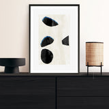 Shop Neutral Black And White I Art Print a painted style wall art print from The Print Emporium wall artwork collection - Buy Australian made fine art painting style poster and framed prints for the home and your interior decor room, TPE-PC-WZ629-AP