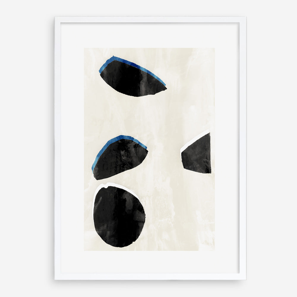 Shop Neutral Black And White I Art Print a painted style wall art print from The Print Emporium wall artwork collection - Buy Australian made fine art painting style poster and framed prints for the home and your interior decor room, TPE-PC-WZ629-AP