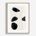 Shop Neutral Black And White I Canvas Print a painted style framed canvas wall art print from The Print Emporium artwork collection - Buy Australian made fine art painting style stretched canvas prints for the home and your interior decor space, TPE-PC-WZ629-CA-35X46-NF