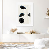 Shop Neutral Black And White I Canvas Print a painted style framed canvas wall art print from The Print Emporium artwork collection - Buy Australian made fine art painting style stretched canvas prints for the home and your interior decor space, TPE-PC-WZ629-CA-35X46-NF