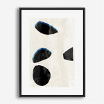 Shop Neutral Black And White I Canvas Print a painted style framed canvas wall art print from The Print Emporium artwork collection - Buy Australian made fine art painting style stretched canvas prints for the home and your interior decor space, TPE-PC-WZ629-CA-35X46-NF