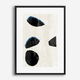 Shop Neutral Black And White I Canvas Print a painted style framed canvas wall art print from The Print Emporium artwork collection - Buy Australian made fine art painting style stretched canvas prints for the home and your interior decor space, TPE-PC-WZ629-CA-35X46-NF