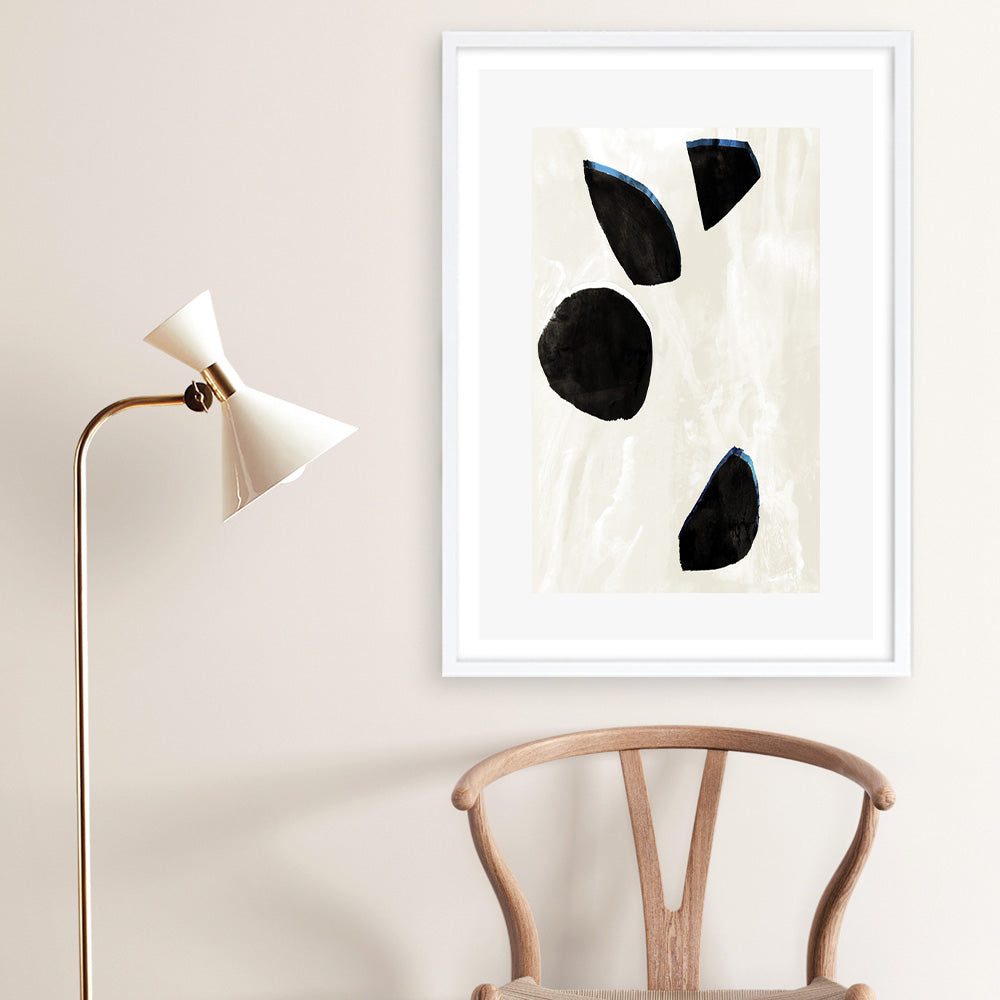 Shop Neutral Black And White II Art Print a painted style wall art print from The Print Emporium wall artwork collection - Buy Australian made fine art painting style poster and framed prints for the home and your interior decor room, TPE-PC-WZ630-AP