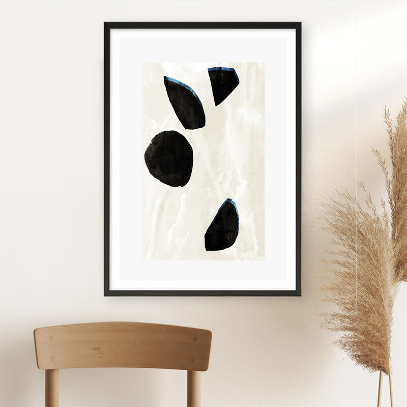 Shop Neutral Black And White II Art Print a painted style wall art print from The Print Emporium wall artwork collection - Buy Australian made fine art painting style poster and framed prints for the home and your interior decor room, TPE-PC-WZ630-AP