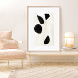 Shop Neutral Black And White II Art Print a painted style wall art print from The Print Emporium wall artwork collection - Buy Australian made fine art painting style poster and framed prints for the home and your interior decor room, TPE-PC-WZ630-AP