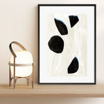 Shop Neutral Black And White II Art Print a painted style wall art print from The Print Emporium wall artwork collection - Buy Australian made fine art painting style poster and framed prints for the home and your interior decor room, TPE-PC-WZ630-AP