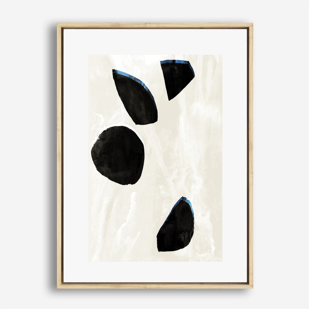 Shop Neutral Black And White II Canvas Print a painted style framed canvas wall art print from The Print Emporium artwork collection - Buy Australian made fine art painting style stretched canvas prints for the home and your interior decor space, TPE-PC-WZ630-CA-35X46-NF