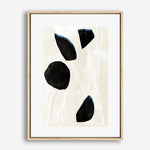 Shop Neutral Black And White II Canvas Print a painted style framed canvas wall art print from The Print Emporium artwork collection - Buy Australian made fine art painting style stretched canvas prints for the home and your interior decor space, TPE-PC-WZ630-CA-35X46-NF