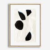 Shop Neutral Black And White II Canvas Print a painted style framed canvas wall art print from The Print Emporium artwork collection - Buy Australian made fine art painting style stretched canvas prints for the home and your interior decor space, TPE-PC-WZ630-CA-35X46-NF