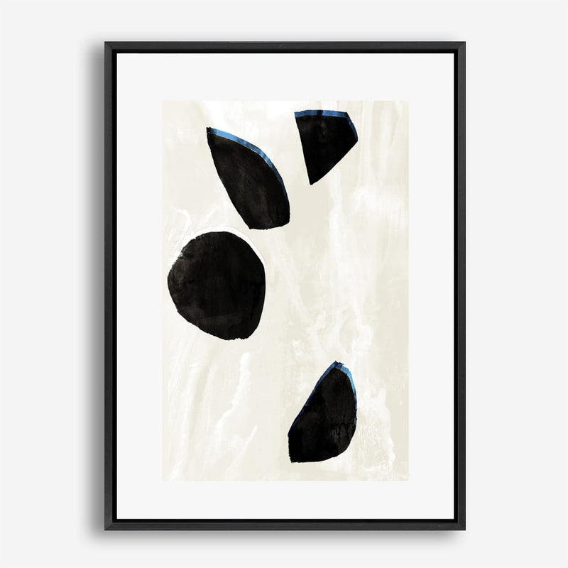 Shop Neutral Black And White II Canvas Print a painted style framed canvas wall art print from The Print Emporium artwork collection - Buy Australian made fine art painting style stretched canvas prints for the home and your interior decor space, TPE-PC-WZ630-CA-35X46-NF