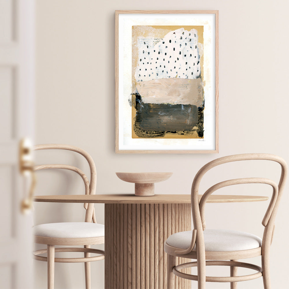 Shop Neutral Collage III Art Print a painted abstract themed wall art print from The Print Emporium wall artwork collection - Buy Australian made fine art painting style poster and framed prints for the home and your interior decor room, TPE-WA-73169-AP