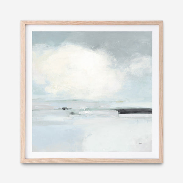 Shop Neutral Horizon I (Square) Art Print a painted abstract themed wall art print from The Print Emporium wall artwork collection - Buy Australian made fine art painting style poster and framed prints for the home and your interior decor room, TPE-WA-60617-AP