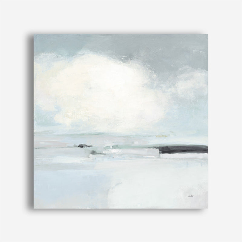 Shop Neutral Horizon I (Square) Canvas Print a painted abstract themed framed canvas wall art print from The Print Emporium artwork collection - Buy Australian made fine art painting style stretched canvas prints for the home and your interior decor space, TPE-WA-60617-CA-40X40-NF