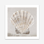 Shop Neutral Shells II (Square) Art Print a painted abstract themed wall art print from The Print Emporium wall artwork collection - Buy Australian made fine art painting style poster and framed prints for the home and your interior decor room, TPE-PC-EW143-AP
