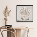 Shop Neutral Shells II (Square) Art Print a painted abstract themed wall art print from The Print Emporium wall artwork collection - Buy Australian made fine art painting style poster and framed prints for the home and your interior decor room, TPE-PC-EW143-AP