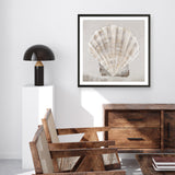 Shop Neutral Shells II (Square) Art Print a painted abstract themed wall art print from The Print Emporium wall artwork collection - Buy Australian made fine art painting style poster and framed prints for the home and your interior decor room, TPE-PC-EW143-AP