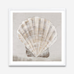 Shop Neutral Shells II (Square) Art Print a painted abstract themed wall art print from The Print Emporium wall artwork collection - Buy Australian made fine art painting style poster and framed prints for the home and your interior decor room, TPE-PC-EW143-AP
