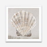 Shop Neutral Shells II (Square) Art Print a painted abstract themed wall art print from The Print Emporium wall artwork collection - Buy Australian made fine art painting style poster and framed prints for the home and your interior decor room, TPE-PC-EW143-AP