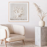 Shop Neutral Shells IV (Square) Art Print a painted abstract themed wall art print from The Print Emporium wall artwork collection - Buy Australian made fine art painting style poster and framed prints for the home and your interior decor room, TPE-PC-EW187-AP