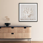 Shop Neutral Shells IV (Square) Art Print a painted abstract themed wall art print from The Print Emporium wall artwork collection - Buy Australian made fine art painting style poster and framed prints for the home and your interior decor room, TPE-PC-EW187-AP