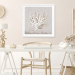 Shop Neutral Shells IV (Square) Art Print a painted abstract themed wall art print from The Print Emporium wall artwork collection - Buy Australian made fine art painting style poster and framed prints for the home and your interior decor room, TPE-PC-EW187-AP