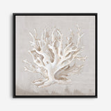 Shop Neutral Shells IV (Square) Canvas Print a painted abstract themed framed canvas wall art print from The Print Emporium artwork collection - Buy Australian made fine art painting style stretched canvas prints for the home and your interior decor space, TPE-PC-EW187-CA-40X40-NF