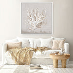 Shop Neutral Shells IV (Square) Canvas Print a painted abstract themed framed canvas wall art print from The Print Emporium artwork collection - Buy Australian made fine art painting style stretched canvas prints for the home and your interior decor space, TPE-PC-EW187-CA-40X40-NF