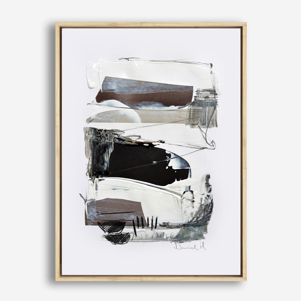 Shop Neutral Tones 2 Canvas Print a painted abstract themed framed canvas wall art print from The Print Emporium artwork collection - Buy Australian made fine art painting style stretched canvas prints for the home and your interior decor space, TPE-DH-077-CA-35X46-NF