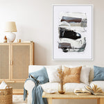 Shop Neutral Tones 2 Canvas Print a painted abstract themed framed canvas wall art print from The Print Emporium artwork collection - Buy Australian made fine art painting style stretched canvas prints for the home and your interior decor space, TPE-DH-077-CA-35X46-NF