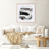 Shop Neutral Tones 2 (Square) Art Print a painted abstract themed wall art print from The Print Emporium wall artwork collection - Buy Australian made fine art painting style poster and framed prints for the home and your interior decor room, TPE-DH-300-AP