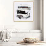 Shop Neutral Tones 2 (Square) Canvas Print a painted abstract themed framed canvas wall art print from The Print Emporium artwork collection - Buy Australian made fine art painting style stretched canvas prints for the home and your interior decor space, TPE-DH-300-CA-40X40-NF