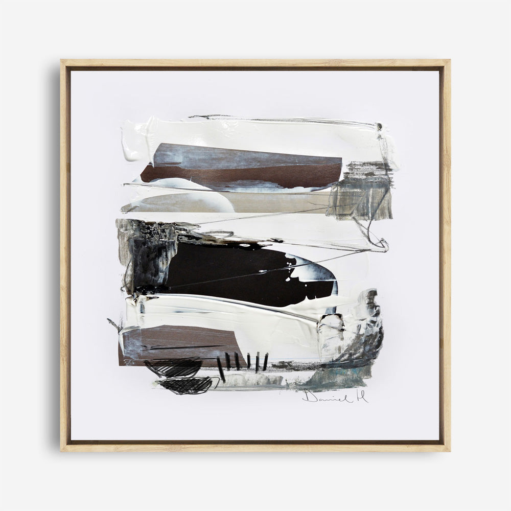 Shop Neutral Tones 2 (Square) Canvas Print a painted abstract themed framed canvas wall art print from The Print Emporium artwork collection - Buy Australian made fine art painting style stretched canvas prints for the home and your interior decor space, TPE-DH-300-CA-40X40-NF