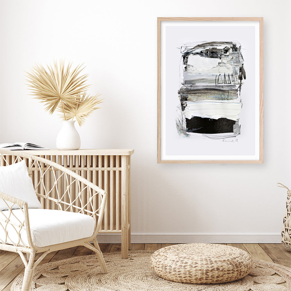 Shop Neutral Tones Art Print a painted abstract themed wall art print from The Print Emporium wall artwork collection - Buy Australian made fine art painting style poster and framed prints for the home and your interior decor room, TPE-DH-076-AP