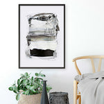 Shop Neutral Tones Art Print a painted abstract themed wall art print from The Print Emporium wall artwork collection - Buy Australian made fine art painting style poster and framed prints for the home and your interior decor room, TPE-DH-076-AP