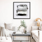 Shop Neutral Tones (Square) Art Print a painted abstract themed wall art print from The Print Emporium wall artwork collection - Buy Australian made fine art painting style poster and framed prints for the home and your interior decor room, TPE-DH-299-AP